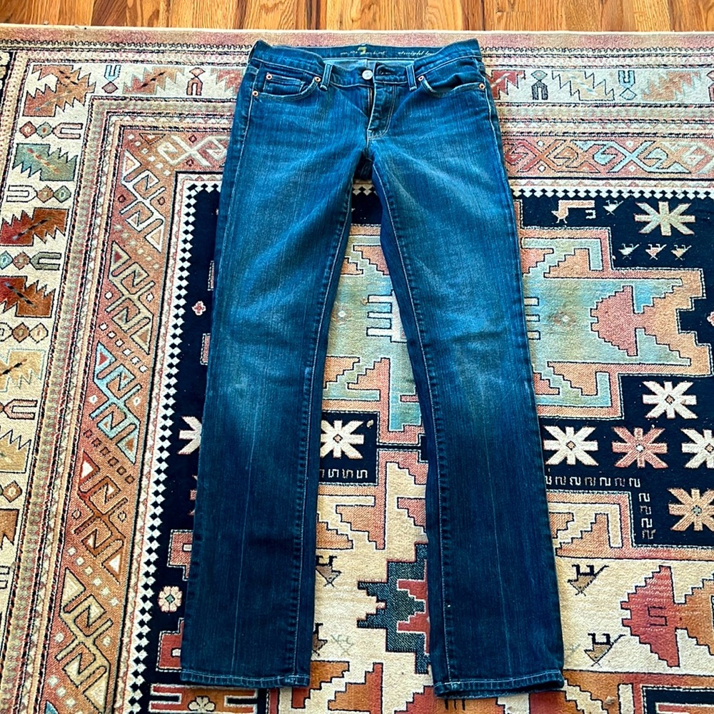 Seven For All Mankind, size 27, Straight leg